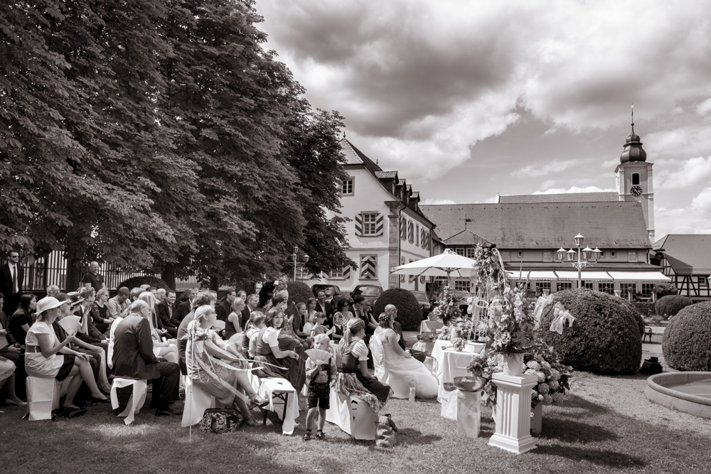 Hochzeit auf dem Landgut Schloss Michelfeld
