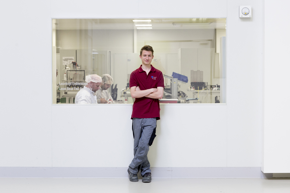 Azubi-Broschüre Firma Laserline